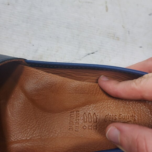 Spring Step Blue Comfort Kathaleta Flat Shoe - Picture 11 of 11